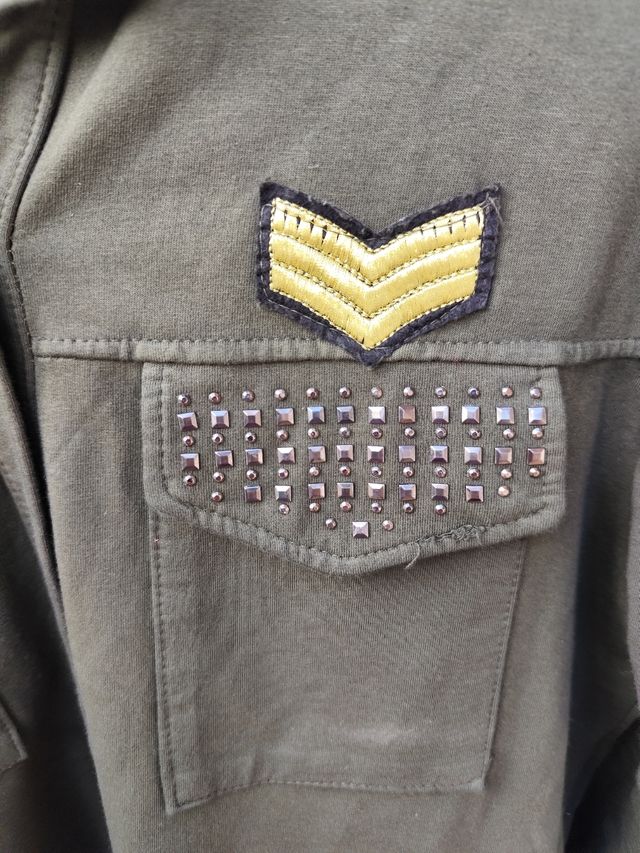 Camisa militar verde oliva - Talla L