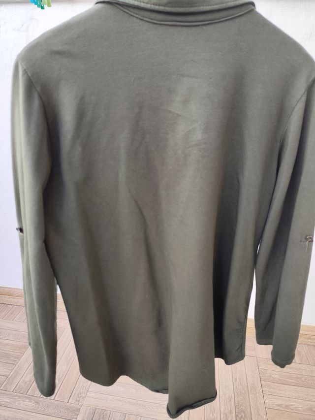 Camisa militar verde oliva - Talla L