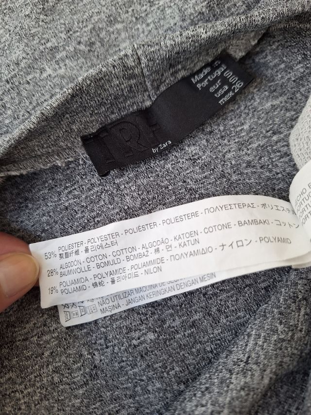 Vestido gris Zara - Yourself