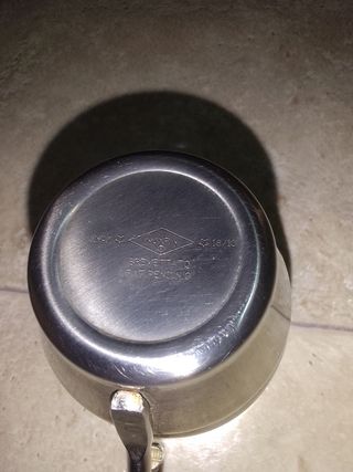 12 Tazzine caffè acciaio inox