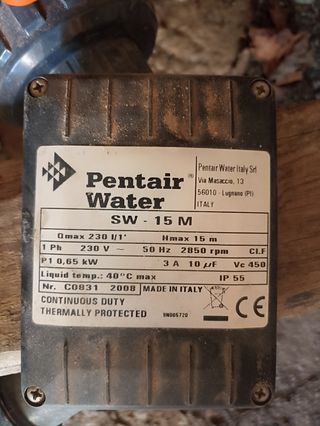 Bomba piscina - piezas o reparar