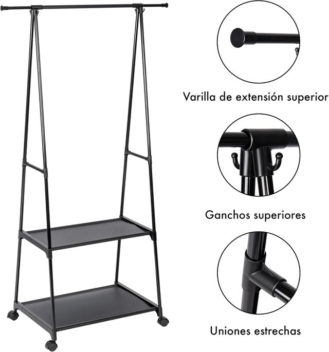 Burro extensible + Estantería + Zapatero