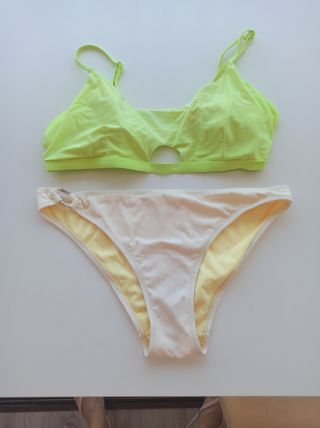 Bikini talla S color amarillo