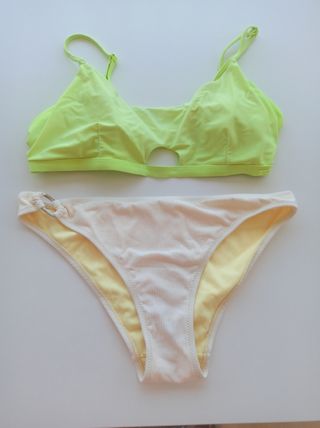 Bikini talla S color amarillo