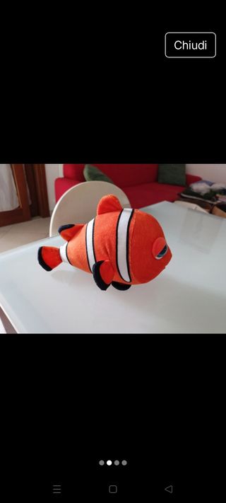 Peluche Nemo - Pesce pagliaccio