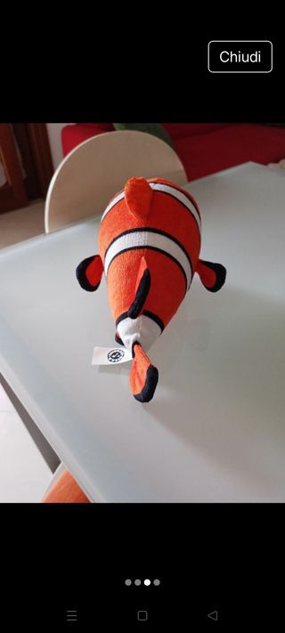 Peluche Nemo - Pesce pagliaccio