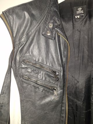 Chaqueta cuero Versace Badajoz