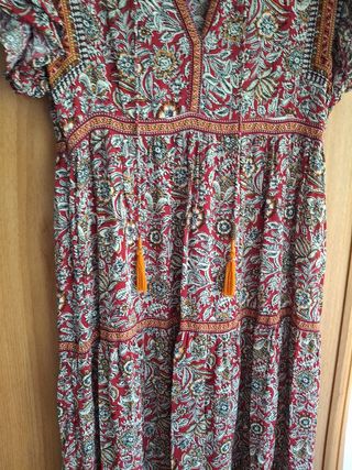 Vestido largo Sfera - Talla L.