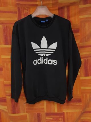 Felpa Adidas nera tg. L