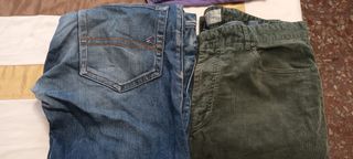 Pantalones Vaqueros y de pana
