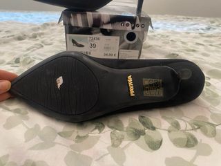 Tacones negros mujer talla 39
