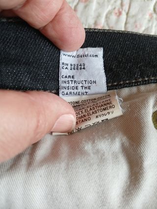 Jeans Diesel Industry vintage neri
