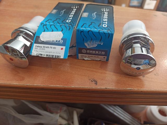 Testine per rubinetti Presto 55-65-75 (2 unità)