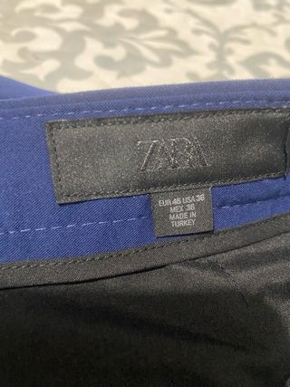 Pantalón traje azul marino