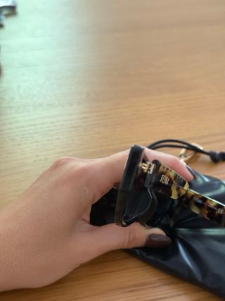 Gafas de Sol - FENDI Roma - marrón y negro