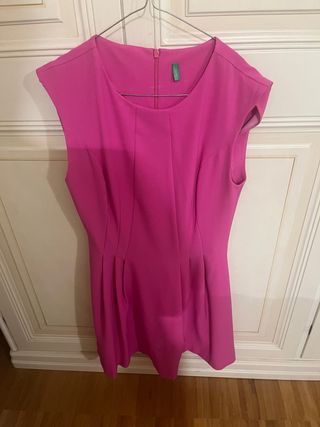 Vestito Benetton fucsia