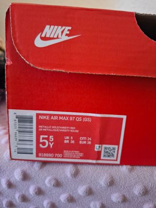 Nike Air Max 97 - Zapatillas Oro