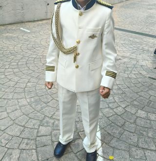 Traje comunión niño blanco