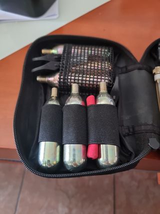 Kit reparacion pinchazos moto