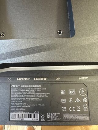 MSI G273CQ - Monitor Curvo Gaming de 27" #901856