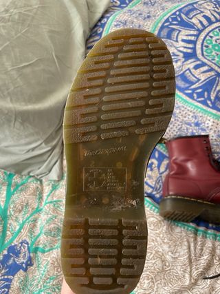 Botas Dr. Martens rojas