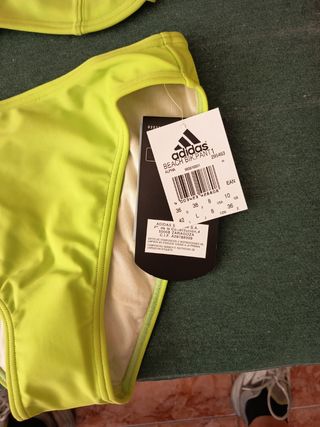Bañador Adidas Verde Talla 36