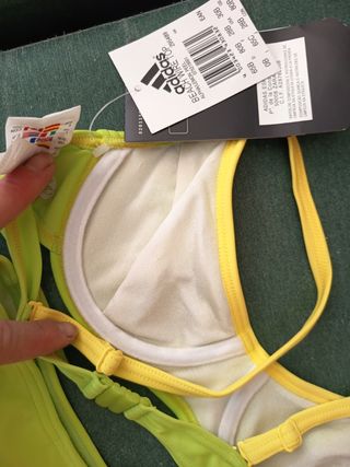 Bañador Adidas Verde Talla 36