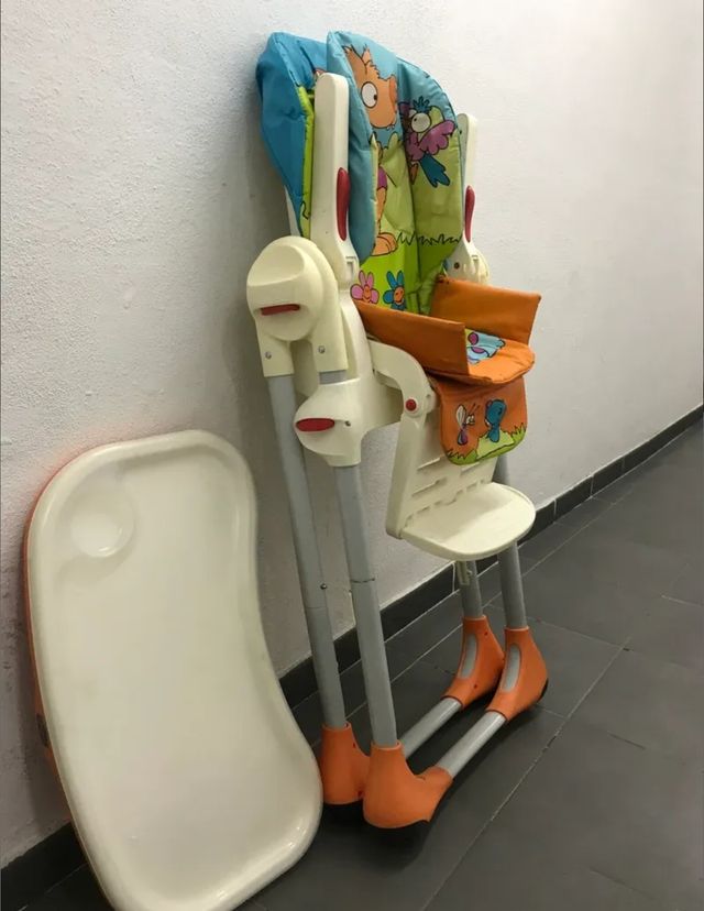 Silla trona Polly 2 en 1 Chicco