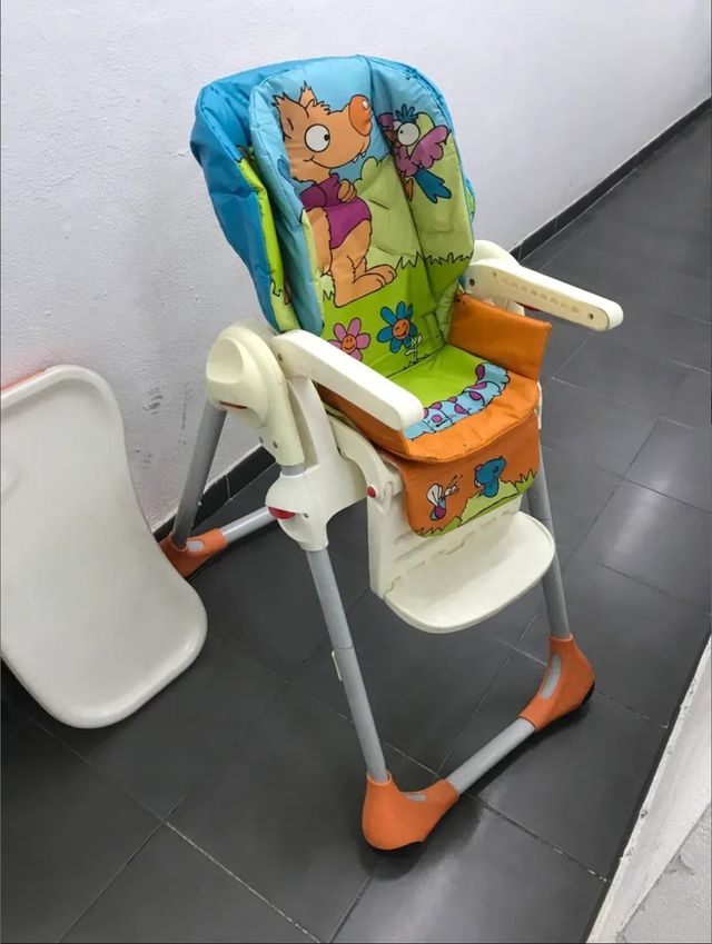 Silla trona Polly 2 en 1 Chicco