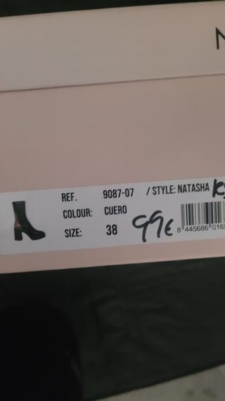 Botas Noa Harmon bicolor plataforma