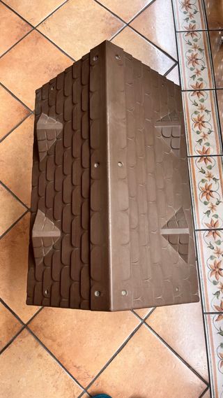 Caseta perro pequeña - marrón beige