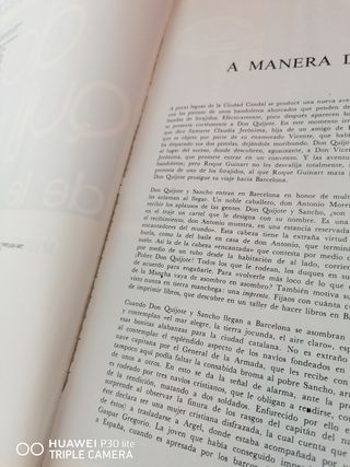 Don Quijote de la Mancha, Tomos del 1 al 6