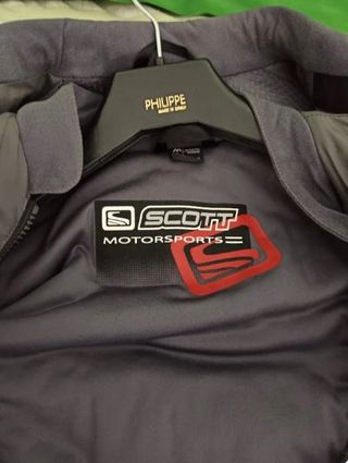 Abrigo moto Scott Motorsport