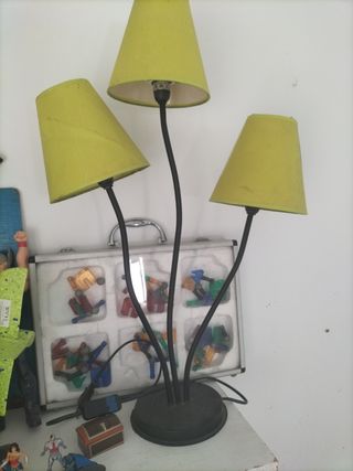 Lampara 3 brazos - Verde