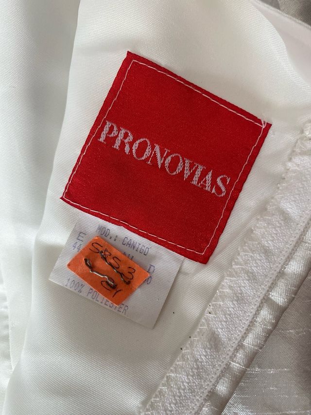 Vestido novia blanco - Talla 44