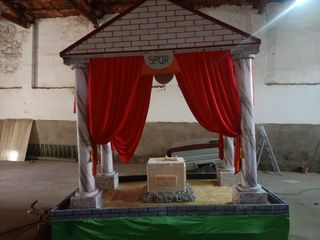 Carroza romana: decoración