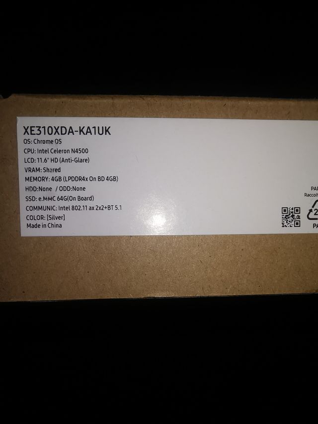 Samsung Chromebook 4 - Plata