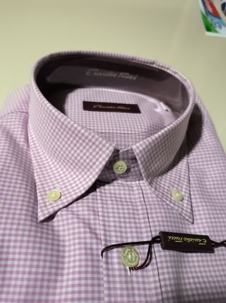 Camisa Emidio Tucci - Manga Corta