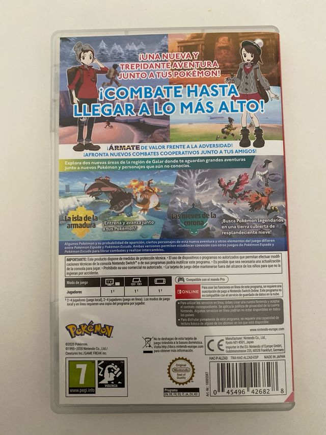 Pokémon Espada + Pase de Expansión