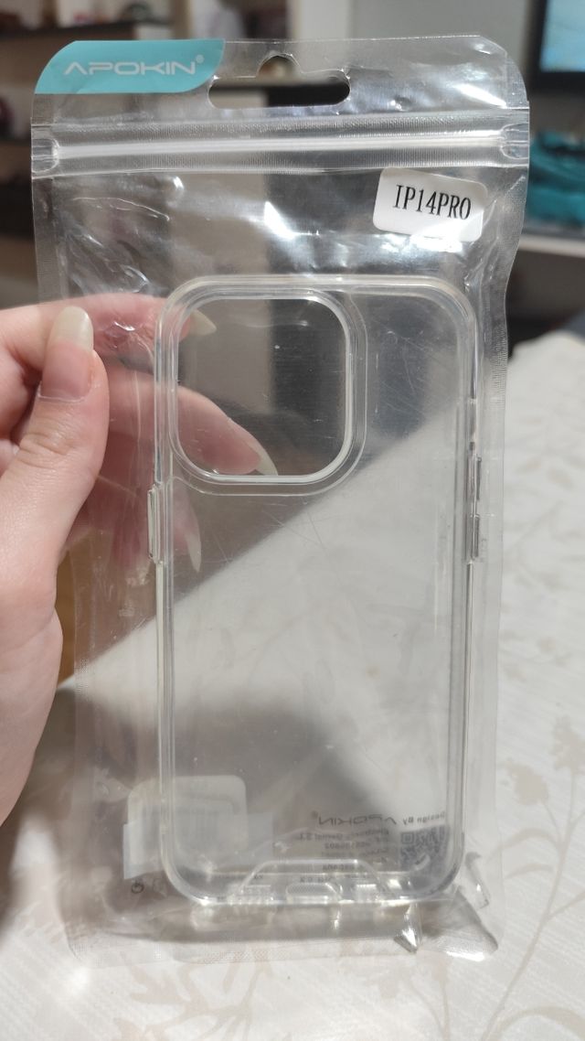 Funda transparente iPhone 14 Pro