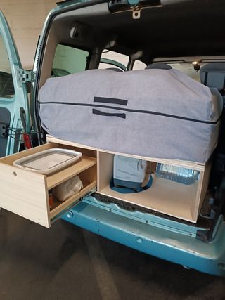 Mueble camper furgoneta Rifter,Berlingo,caddy, et