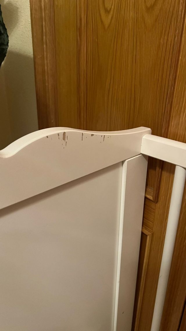 Cuna bebé blanca - en buen estado