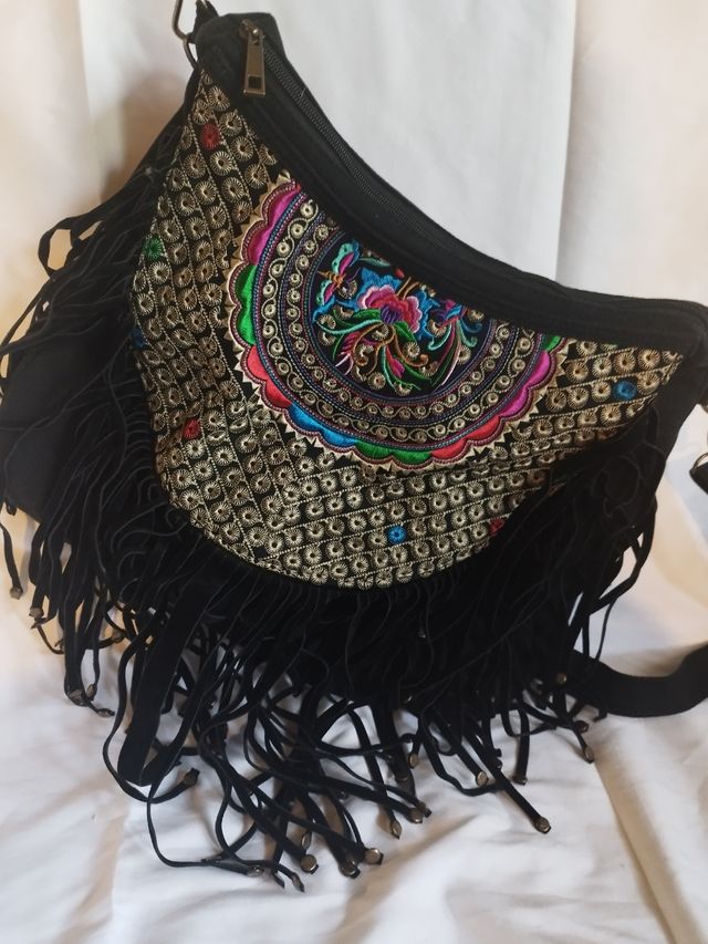 Bolso bandolera boho chic