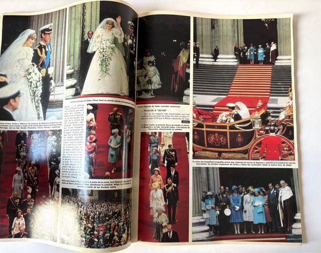 La boda de Carlos y Diana HOLA 1981