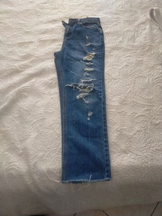 Jeans Paul Bear strappati blu