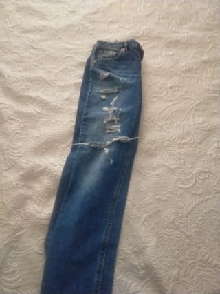 Jeans Paul Bear strappati blu