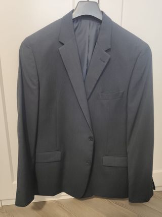 Chaqueta Blazer nueva XL azul marino oscuro a estr