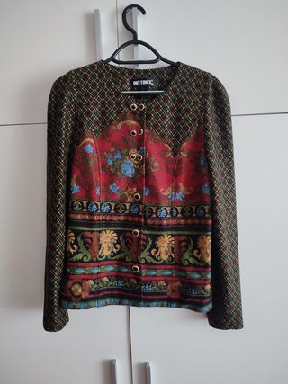 Chaqueta Button's vintage multicolor