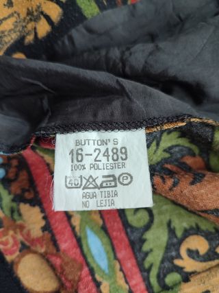 Chaqueta Button's vintage multicolor