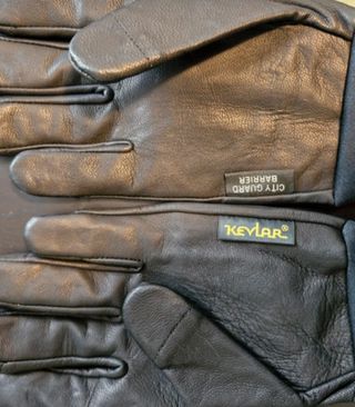 Guanti antitaglio in pelle neri city guard barrier